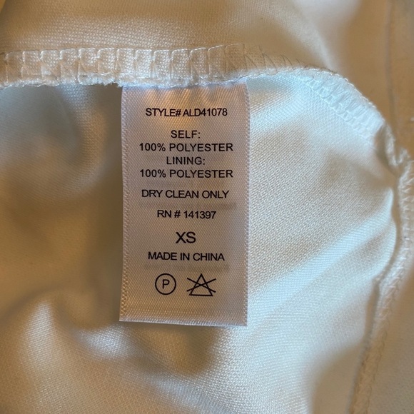 Astr the label white A line sleeveless lace dress size XS - Picture 7 of 8